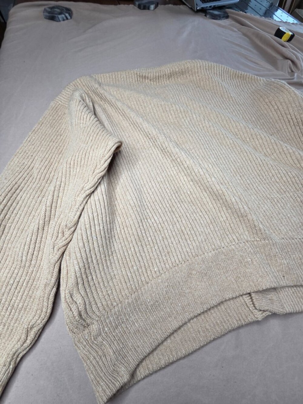 Gucci Vintage Brown Ribbed Knit Button Down Cardigan Women's Rare - Picture 11 of 12